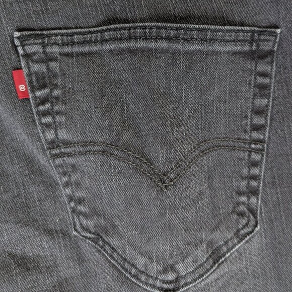 Levi’s 505 Men’s Regular Fit Black Jeans W36 L30 - Picture 12 of 16